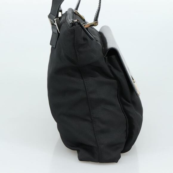 GUCCI Tote Bag Nylon Black Silver 000 1705 000 1705 - Picture 4 of 16